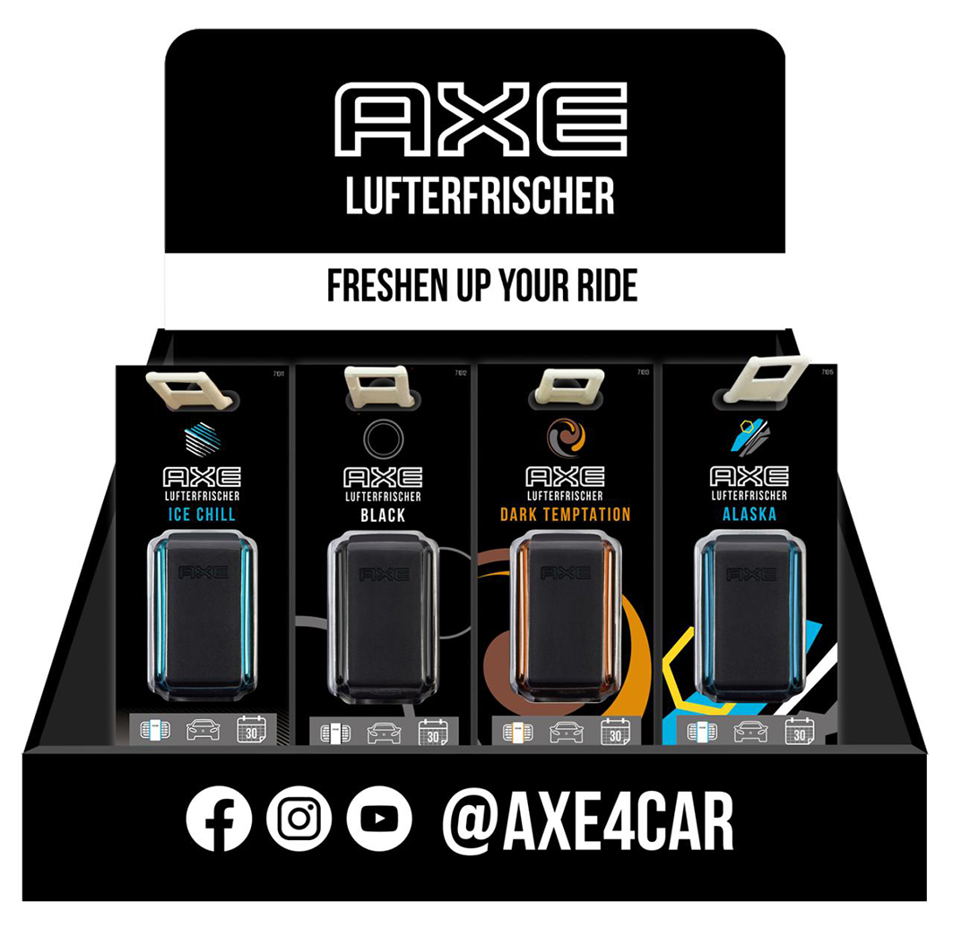 Auto-Lufterfrischer 'AXE Vent Black