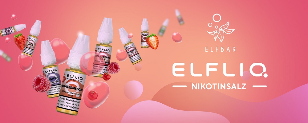 Preispirat24 Tankstellenbedarf Grohandel - Elfbar ELFLIQ E-Liquid 10mg  Nikotinsalz WATERMELON (Wassermelone)  10ml im 10er