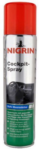 Preispirat24 Tankstellenbedarf Großhandel - Nigrin Cockpit Spray  Meeresbrise 400ml