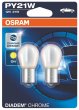 Osram PY21W 12V Diadem Chrome 21W BAU15s 2er Blister